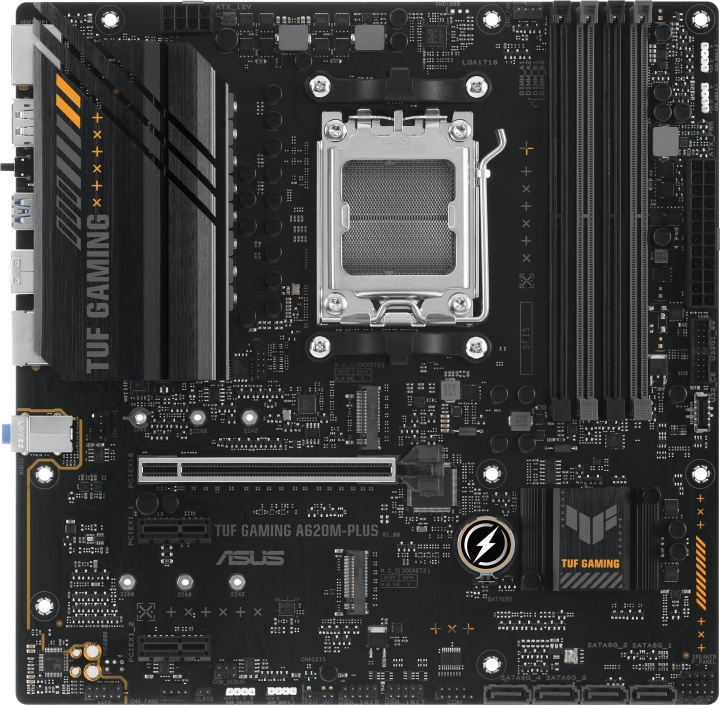 ASUS TUF GAMING A620M-PLUS mATX moederbord in de groep COMPUTERS & RANDAPPARATUUR / Computeronderdelen / Moederbord bij TP E-commerce Nordic AB (C68492)