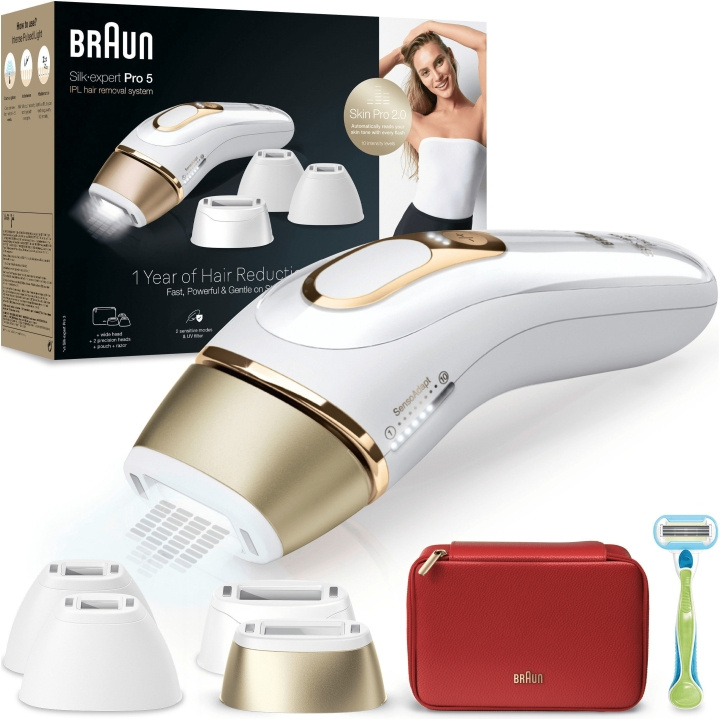 Braun IPL Silk Expert Pro 5 PL5382 IPL-apparaat in de groep BEAUTY & HEALTH / Haar & Styling / Ontharing / IPL en laser bij TP E-commerce Nordic AB (C68594)