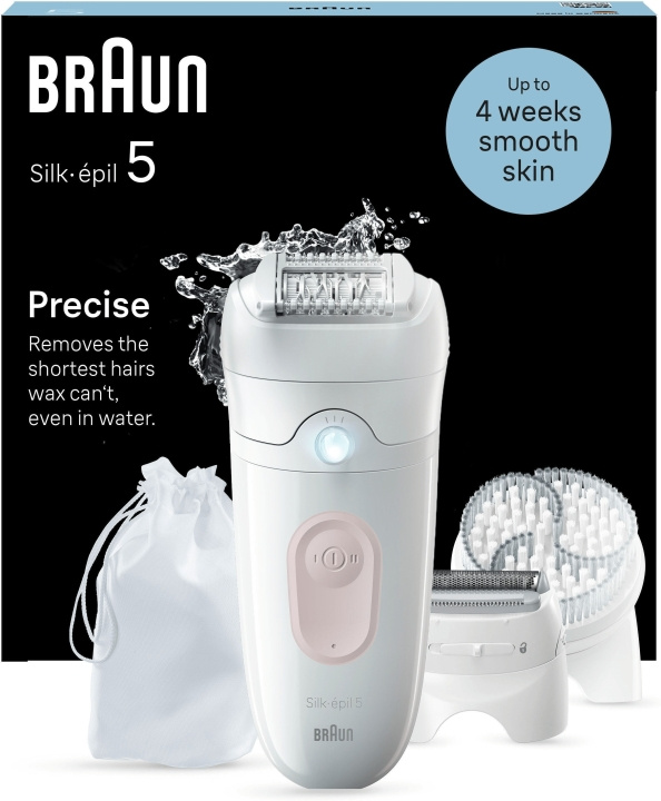 Braun Silk Epil 5 5-060 epileerapparaat in de groep BEAUTY & HEALTH / Haar & Styling / Ontharing / Epliators bij TP E-commerce Nordic AB (C68598)