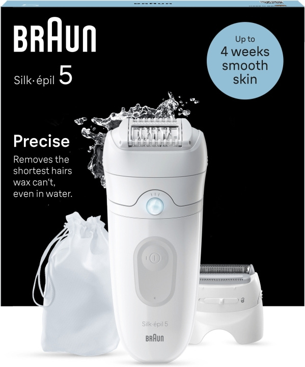 Braun Silk Epil 5 5-041 epileerapparaat in de groep BEAUTY & HEALTH / Haar & Styling / Ontharing / Epliators bij TP E-commerce Nordic AB (C68599)