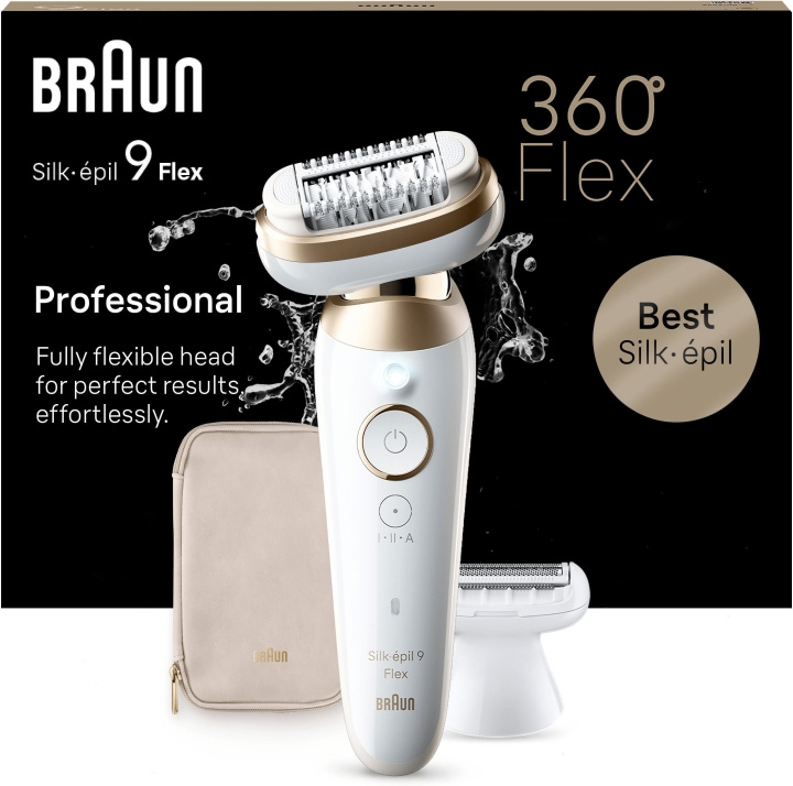 Braun Silk Epil 9 Flex 3D 9-041 epileerapparaat in de groep BEAUTY & HEALTH / Haar & Styling / Ontharing / Epliators bij TP E-commerce Nordic AB (C68601)