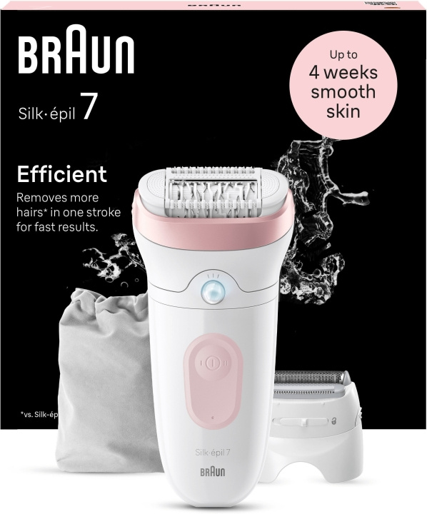 Braun Silk-épil 7 7-030 epileerapparaat in de groep BEAUTY & HEALTH / Haar & Styling / Ontharing / Epliators bij TP E-commerce Nordic AB (C68602)