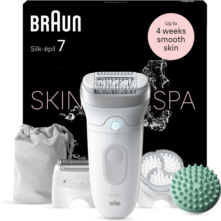 Braun Silk Epil 7 SkinSpa 7-081 epileerapparaat in de groep BEAUTY & HEALTH / Haar & Styling / Ontharing / Epliators bij TP E-commerce Nordic AB (C68605)