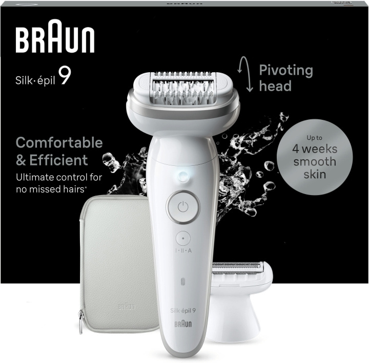 Braun Silk epil 9 9-041 epilator in de groep BEAUTY & HEALTH / Haar & Styling / Ontharing / Epliators bij TP E-commerce Nordic AB (C68606)