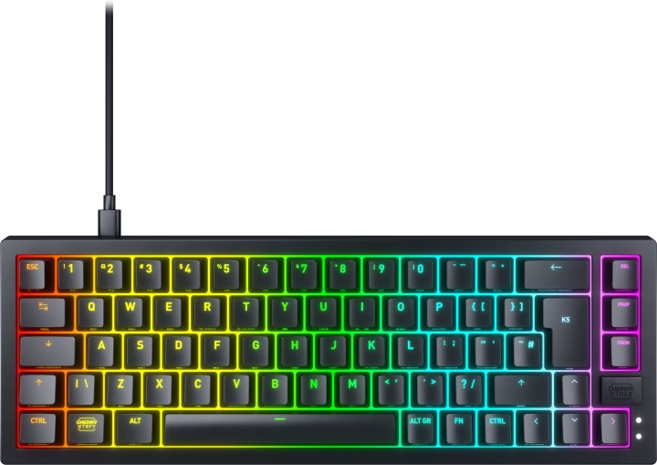 Xtrfy K5V2 RGB Compact 65% Mechanisch Gaming Toetsenbord, zwart in de groep COMPUTERS & RANDAPPARATUUR / GAMING / Toetsenborden bij TP E-commerce Nordic AB (C68768)