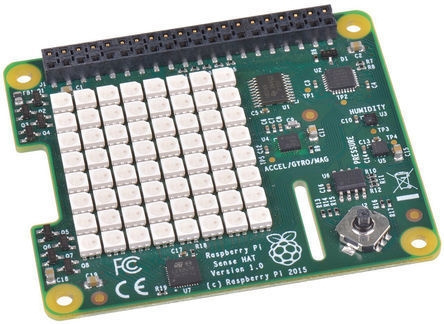 Raspberry Pi Sense HAT sensormodule in de groep COMPUTERS & RANDAPPARATUUR / Computeronderdelen / IO-kaart bij TP E-commerce Nordic AB (C68886)