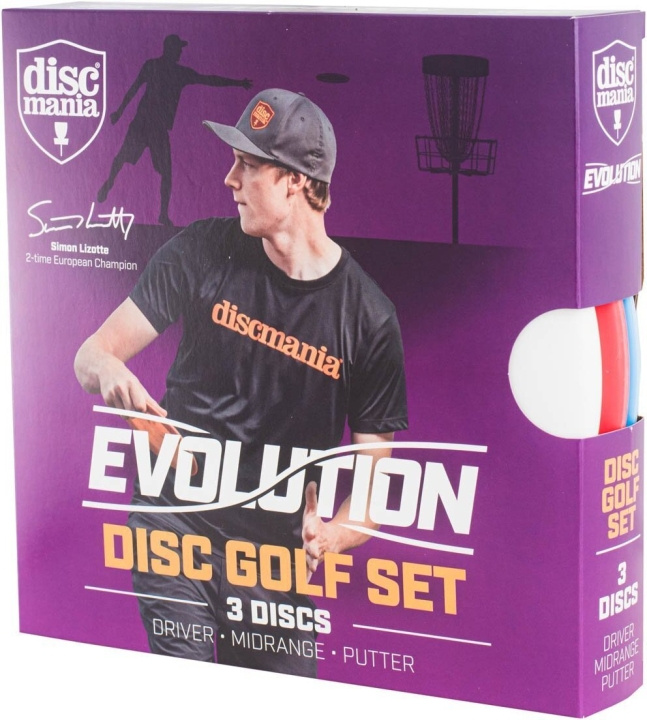 Discmania Evolution Set - discusset in de groep SPORT, VRIJE TIJD & HOBBY / Sportuitrusting / Frisbee-golf bij TP E-commerce Nordic AB (C69007)