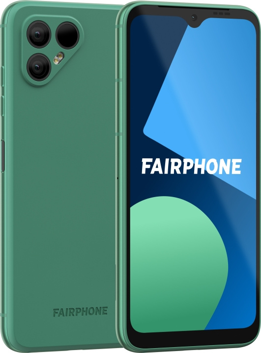 Fairphone 4 5G-telefoon, 256/8 GB, groen in de groep SMARTPHONE & TABLETS / Mobiele telefoons & smartphones bij TP E-commerce Nordic AB (C69021)