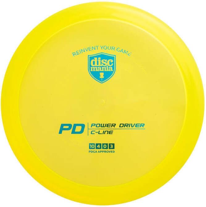 Discmania Originals C-line PD driver, geel in de groep SPORT, VRIJE TIJD & HOBBY / Sportuitrusting / Frisbee-golf bij TP E-commerce Nordic AB (C69035)