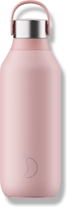 Chilly\'s Flessen Chilly\'s Serie 2 thermosfles, Blush Pink, 500 ml in de groep SPORT, VRIJE TIJD & HOBBY / Buitenrecreatie / Thermosflessen & Waterflessen bij TP E-commerce Nordic AB (C69046)