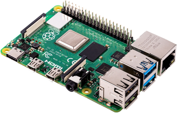 Raspberry Pi 4 model B 1 GB - Éénbordcomputer in de groep COMPUTERS & RANDAPPARATUUR / Computeronderdelen / IO-kaart bij TP E-commerce Nordic AB (C69107)