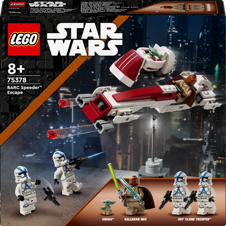 LEGO Star Wars 75378 - BARC Speeder™ Ontsnapping in de groep SPEELGOED, KINDER- & BABYPRODUCTEN / Speelgoed / Bouwspeelgoed / Lego bij TP E-commerce Nordic AB (C69190)