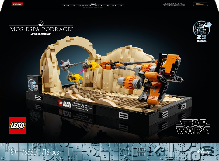 LEGO Star Wars 75380 - Mos Espa Podrace™ diorama in de groep SPEELGOED, KINDER- & BABYPRODUCTEN / Speelgoed / Bouwspeelgoed / Lego bij TP E-commerce Nordic AB (C69231)