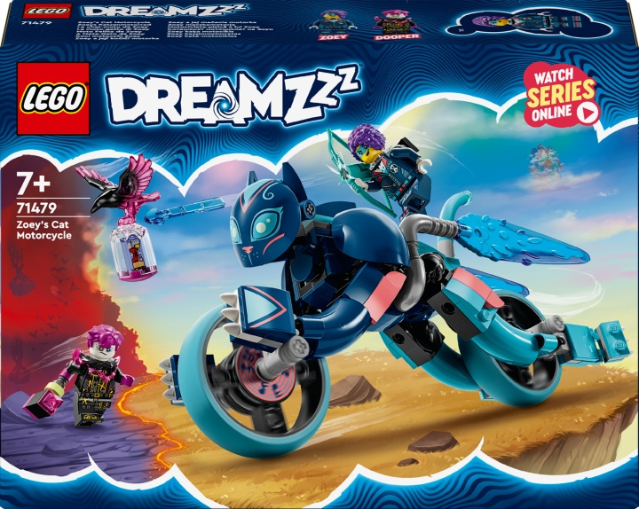 LEGO DREAMZzz 71479 - Zoey\'s Kat Motorfiets in de groep SPEELGOED, KINDER- & BABYPRODUCTEN / Speelgoed / Bouwspeelgoed / Lego bij TP E-commerce Nordic AB (C69233)