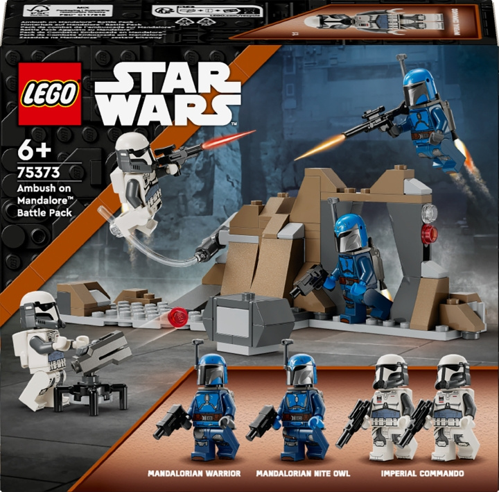 LEGO Star Wars 75373 - Hinderlaag op Mandalore - Gevechtsset in de groep SPEELGOED, KINDER- & BABYPRODUCTEN / Speelgoed / Bouwspeelgoed / Lego bij TP E-commerce Nordic AB (C69251)