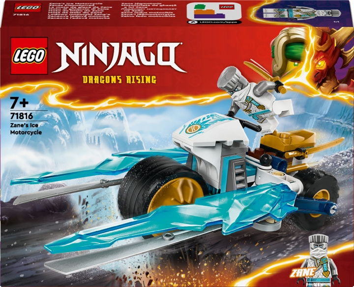 LEGO Ninjago 71816 - Zane\'s ijs motorfiets in de groep SPEELGOED, KINDER- & BABYPRODUCTEN / Speelgoed / Bouwspeelgoed / Lego bij TP E-commerce Nordic AB (C69255)