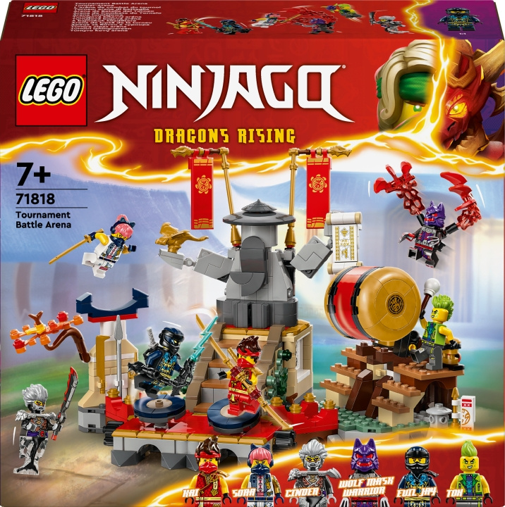 LEGO Ninjago 71818 - Toernooi gevechtsarena in de groep SPEELGOED, KINDER- & BABYPRODUCTEN / Speelgoed / Bouwspeelgoed / Lego bij TP E-commerce Nordic AB (C69256)