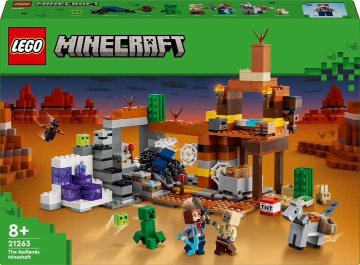 LEGO Minecraft 21263 - Wildernis Mijnschacht in de groep SPEELGOED, KINDER- & BABYPRODUCTEN / Speelgoed / Bouwspeelgoed / Lego bij TP E-commerce Nordic AB (C69259)