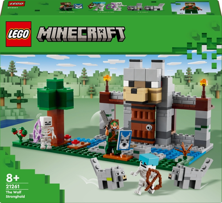 LEGO Minecraft 21261 - Wolf Fortress in de groep SPEELGOED, KINDER- & BABYPRODUCTEN / Speelgoed / Bouwspeelgoed / Lego bij TP E-commerce Nordic AB (C69265)