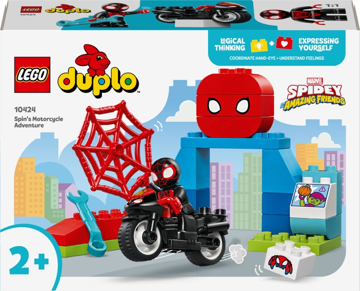 LEGO DUPLO Disney TM 10424 - Spin\'s Motorfiets Avontuur in de groep SPEELGOED, KINDER- & BABYPRODUCTEN / Speelgoed / Bouwspeelgoed / Lego bij TP E-commerce Nordic AB (C69268)