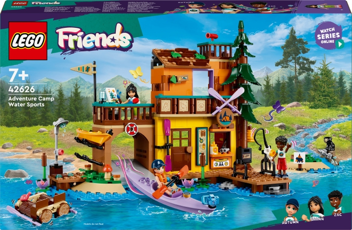 LEGO Friends 42626 - Watersport op avontuurlijk kamp in de groep SPEELGOED, KINDER- & BABYPRODUCTEN / Speelgoed / Bouwspeelgoed / Lego bij TP E-commerce Nordic AB (C69272)