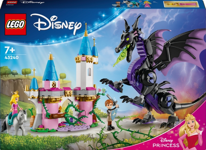 LEGO Disney Prinses 43240 - Duivel als draak in de groep SPEELGOED, KINDER- & BABYPRODUCTEN / Speelgoed / Bouwspeelgoed / Lego bij TP E-commerce Nordic AB (C69278)