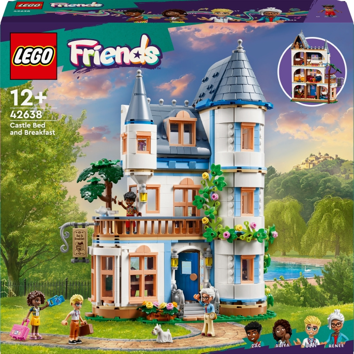 LEGO Friends 42638 - Kasteelhuis in de groep SPEELGOED, KINDER- & BABYPRODUCTEN / Speelgoed / Bouwspeelgoed / Lego bij TP E-commerce Nordic AB (C69281)