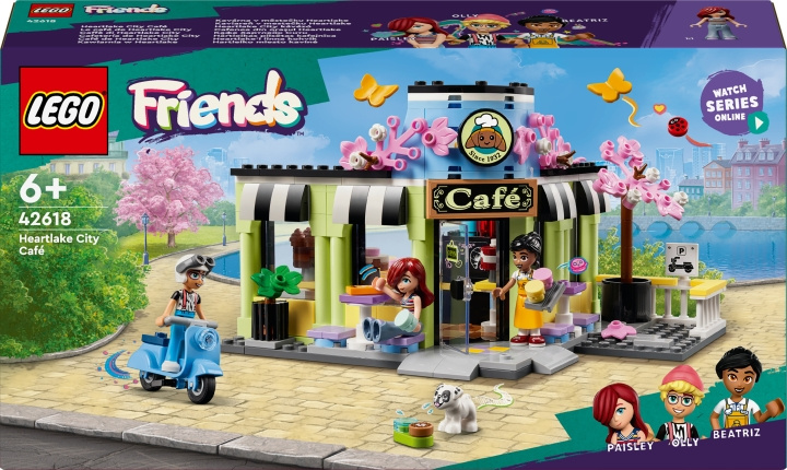 LEGO Friends 42618 - Heartlake Stadscafé in de groep SPEELGOED, KINDER- & BABYPRODUCTEN / Speelgoed / Bouwspeelgoed / Lego bij TP E-commerce Nordic AB (C69282)