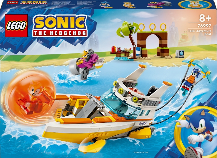 LEGO Sonic 76997 - Tails Avonturenboot in de groep SPEELGOED, KINDER- & BABYPRODUCTEN / Speelgoed / Bouwspeelgoed / Lego bij TP E-commerce Nordic AB (C69285)