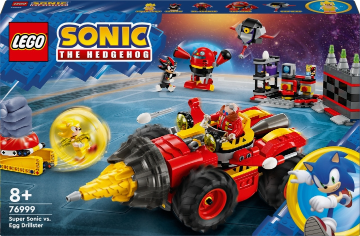 LEGO Sonic 76999 - Super Sonic vs. Egg Drillster in de groep SPEELGOED, KINDER- & BABYPRODUCTEN / Speelgoed / Bouwspeelgoed / Lego bij TP E-commerce Nordic AB (C69286)