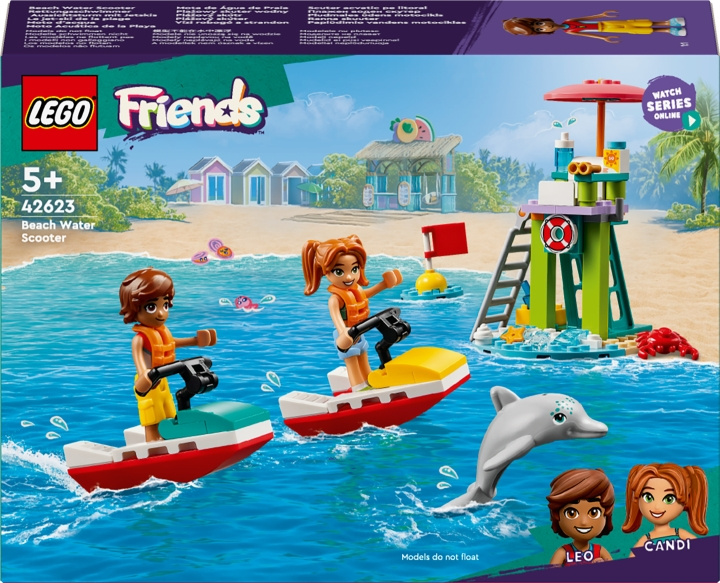 LEGO Friends 42623 - Jetski op het strand in de groep SPEELGOED, KINDER- & BABYPRODUCTEN / Speelgoed / Bouwspeelgoed / Lego bij TP E-commerce Nordic AB (C69288)