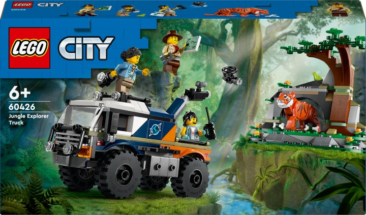 LEGO City Verkenning 60426 - Jungle Explorer SUV in de groep SPEELGOED, KINDER- & BABYPRODUCTEN / Speelgoed / Bouwspeelgoed / Lego bij TP E-commerce Nordic AB (C69292)