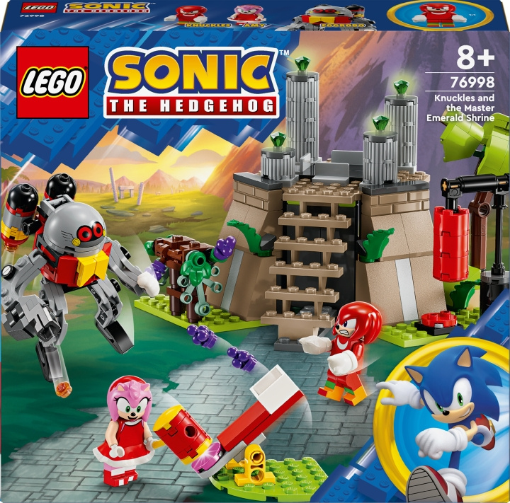 LEGO Sonic 76998 - Knuckles en Meester Emerald\'s altaar in de groep SPEELGOED, KINDER- & BABYPRODUCTEN / Speelgoed / Bouwspeelgoed / Lego bij TP E-commerce Nordic AB (C69295)