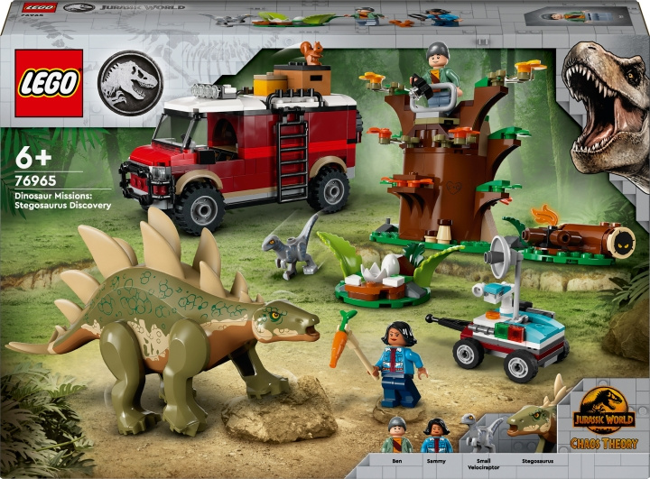 LEGO Jurassic World 76965 - Dinosaurus Operatie: Stegosaurus in de groep SPEELGOED, KINDER- & BABYPRODUCTEN / Speelgoed / Bouwspeelgoed / Lego bij TP E-commerce Nordic AB (C69300)