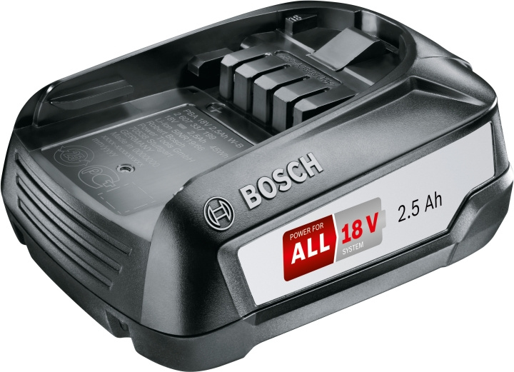 Bosch 18 V Li-ion-accu, 2,5 Ah in de groep HUISHOUDEN & TUIN / Gereedschap / Batterijen voor Elektrisch Gereedschap bij TP E-commerce Nordic AB (C69487)