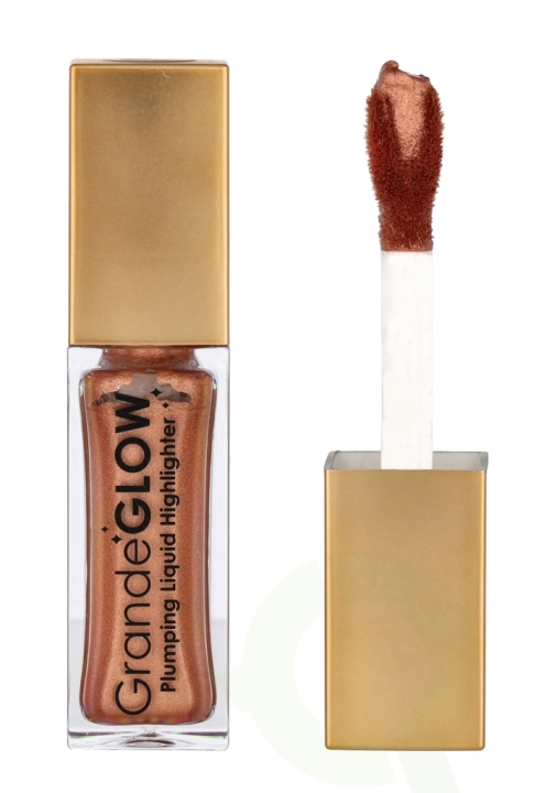 Grande GLOW Plumping Liquid Highlighter 10.3 ml Bronze Beam in de groep BEAUTY & HEALTH / Makeup / Make-up gezicht / Contour/Highlight bij TP E-commerce Nordic AB (C69598)