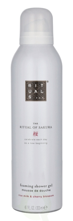 Rituals Sakura Foaming Shower Gel 200 ml in de groep BEAUTY & HEALTH / Huidsverzorging / Lichaamsverzorging / Bad- en douchegels bij TP E-commerce Nordic AB (C69650)