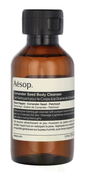 AESOP Coriander Seed Body Cleanser 100 ml in de groep BEAUTY & HEALTH / Huidsverzorging / Lichaamsverzorging / Bad- en douchegels bij TP E-commerce Nordic AB (C69653)