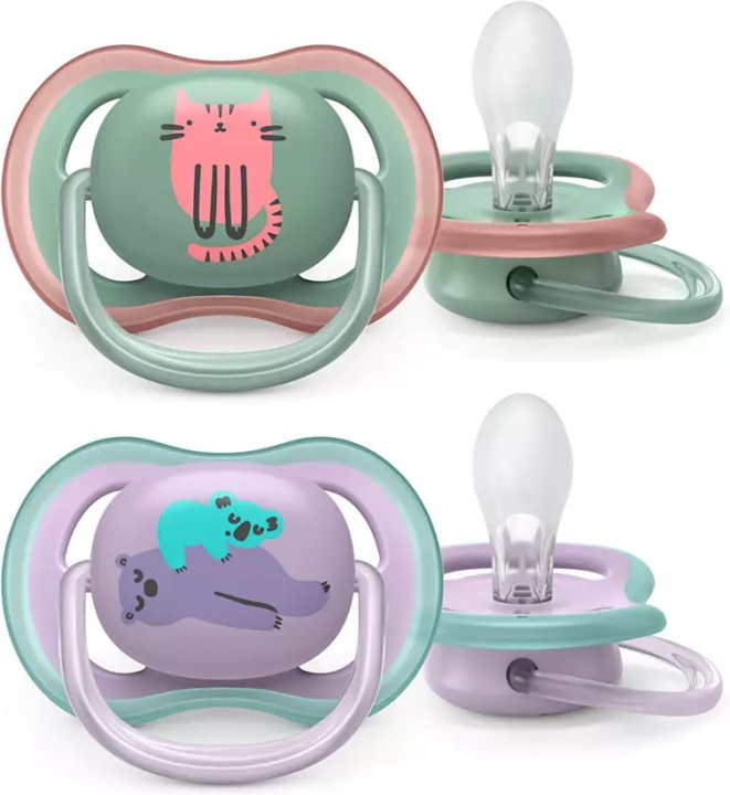 Philips Avent SCF085/18 Ultra Air spenen 6-18 maanden, 2 stuks, cat in de groep SPEELGOED, KINDER- & BABYPRODUCTEN / Babygadgets / Fopspenen & Bijtringen bij TP E-commerce Nordic AB (C69760)