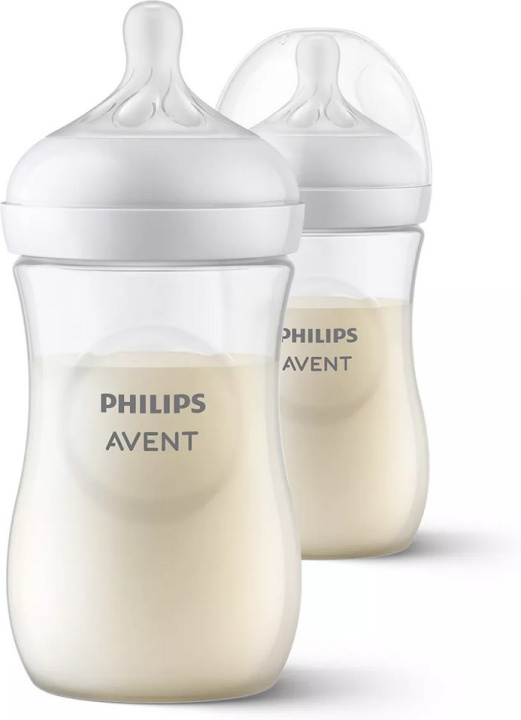 Philips Avent SCY903/02 Natural Response zuigfles, 260 ml, 2 stuks in de groep SPEELGOED, KINDER- & BABYPRODUCTEN / Babygadgets / Fopspenen & Bijtringen bij TP E-commerce Nordic AB (C69777)