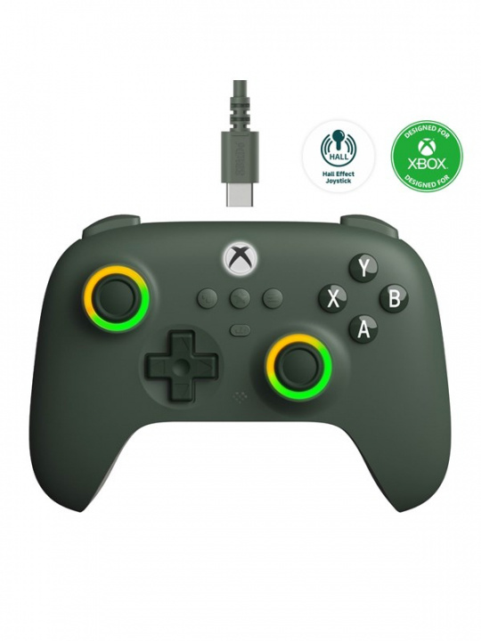 8Bitdo Ultimate C bedrade gamecontroller, donkergroen, Xbox in de groep HOME ELECTRONICS / Spelconsoles en accessoires / Xbox Series X bij TP E-commerce Nordic AB (C69847)