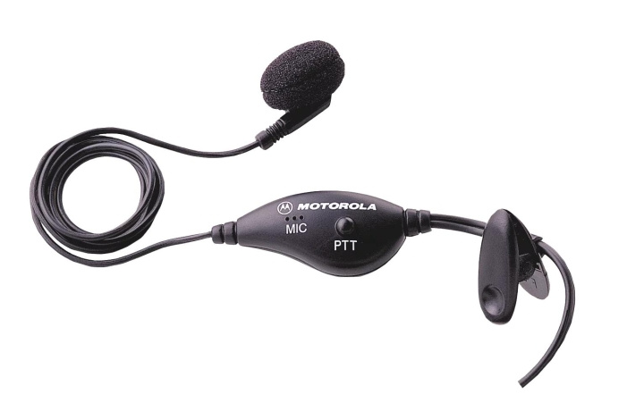 Motorola Headset without bracket, fastening clip, push-to-talk, black in de groep SPORT, VRIJE TIJD & HOBBY / Buitenrecreatie / Walkietalkies bij TP E-commerce Nordic AB (C69903)