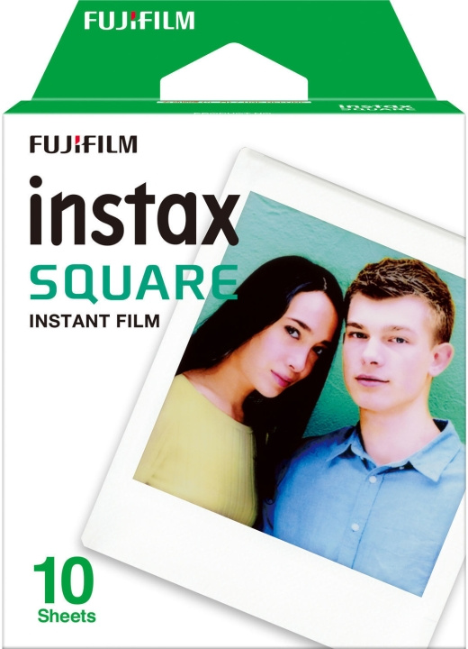 Fujifilm Instax SQUARE instant film, 10 foto\'s in de groep HOME ELECTRONICS / Foto & Video / Fotoapparatuur / Overige bij TP E-commerce Nordic AB (C69919)