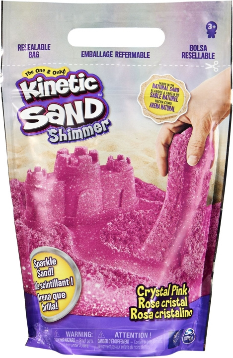 Kinetisch zand Glitter Roze kunstzand in de groep SPEELGOED, KINDER- & BABYPRODUCTEN / Speelgoed / Speelgoed bij TP E-commerce Nordic AB (C69932)