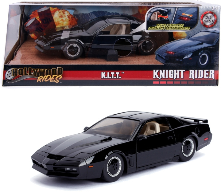 Jada Knight Rider Kitt Miniatuurmodel, 1:24 in de groep SPORT, VRIJE TIJD & HOBBY / Hobby / Kunststof modellen / Auto\'s bij TP E-commerce Nordic AB (C69937)