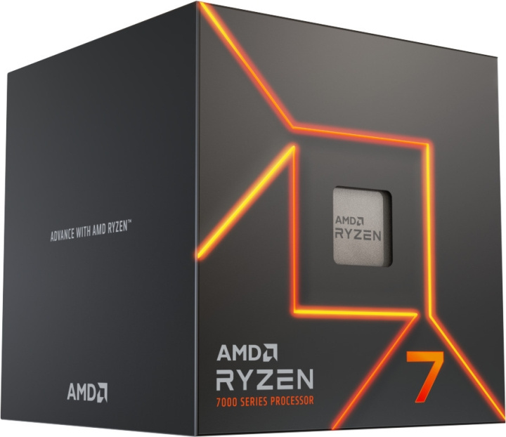 AMD Ryzen 7 7700 processor voor AM5 in de groep COMPUTERS & RANDAPPARATUUR / Computeronderdelen / Processors bij TP E-commerce Nordic AB (C69969)