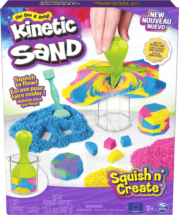 Kinetisch zand Squish N\' Create magische zandset in de groep SPEELGOED, KINDER- & BABYPRODUCTEN / Speelgoed / Speelgoed bij TP E-commerce Nordic AB (C69970)