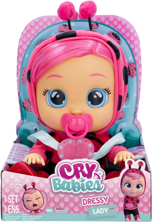 Cry Babies Geklede Dames babypop in de groep SPEELGOED, KINDER- & BABYPRODUCTEN / Speelgoed / Docks & Accessoires bij TP E-commerce Nordic AB (C69973)