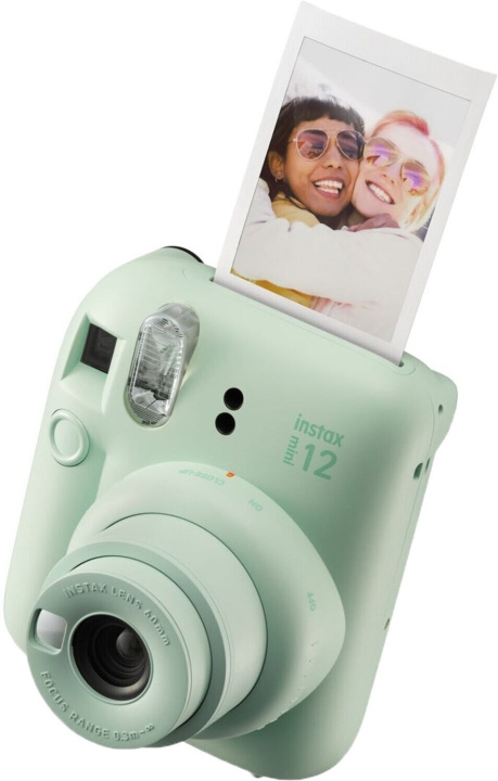 Fujifilm INSTAX Mini 12 flitscamera, mintgroen in de groep HOME ELECTRONICS / Foto & Video / Camera\'s bij TP E-commerce Nordic AB (C69978)