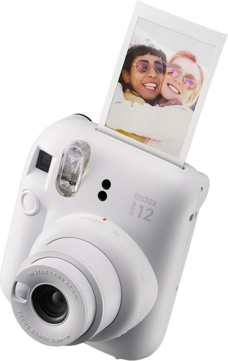 Fujifilm INSTAX Mini 12 instant camera, wit in de groep HOME ELECTRONICS / Foto & Video / Camera\'s bij TP E-commerce Nordic AB (C69979)